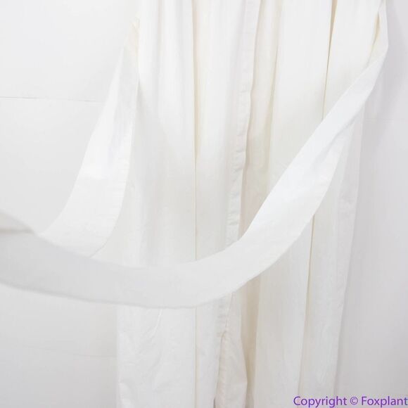 NEW Eloquii white Puff Sleeve Button Down Dress, 16 - Picture 10 of 15